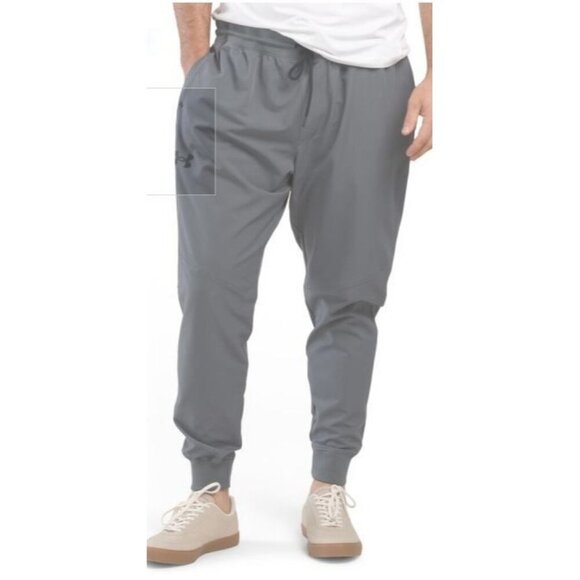 Under Armour Mens Gray Pockets Sportstyle Elite Joggers Plus Sz 3XL New